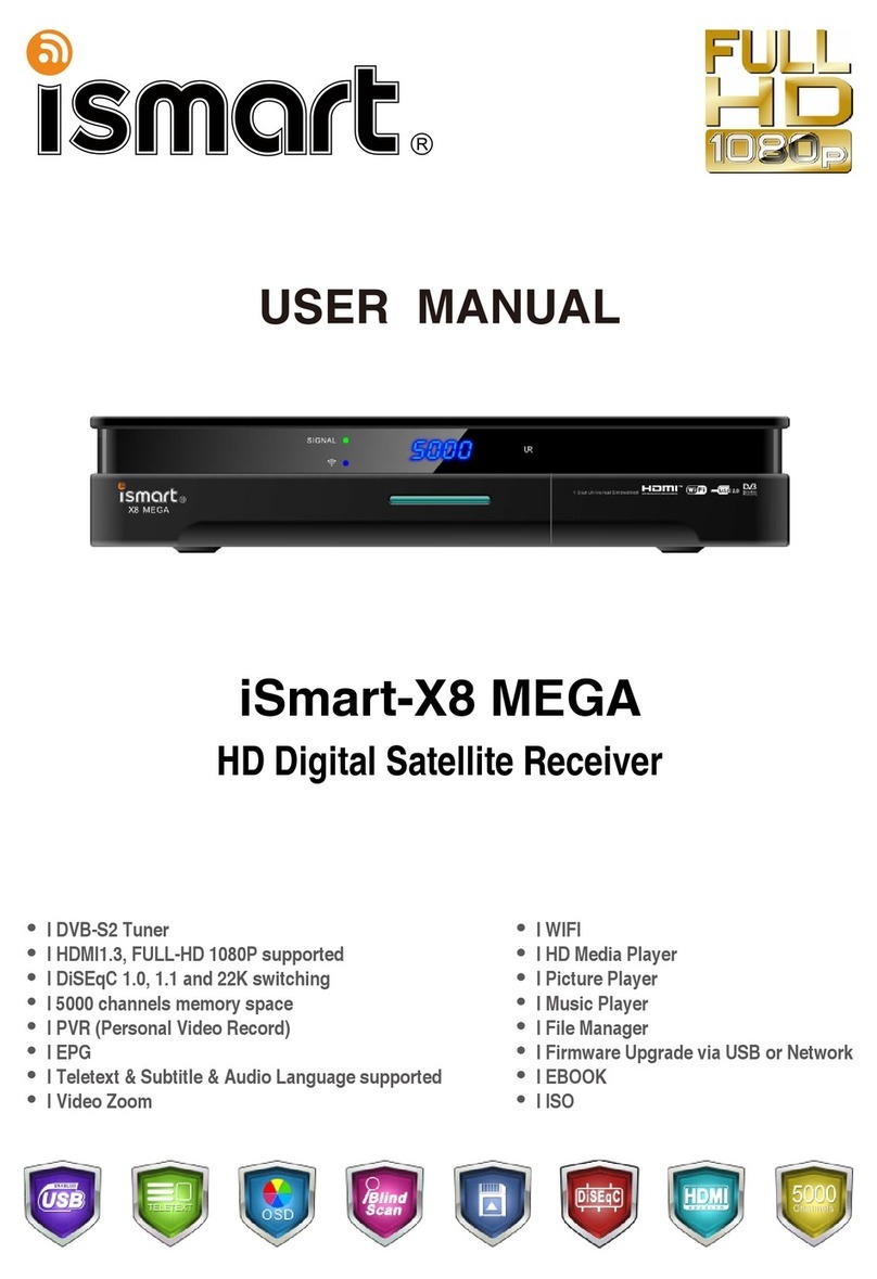 Ismart X8 MEGA user manual