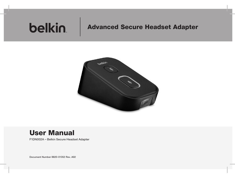 Belkin F1DN002A User manual