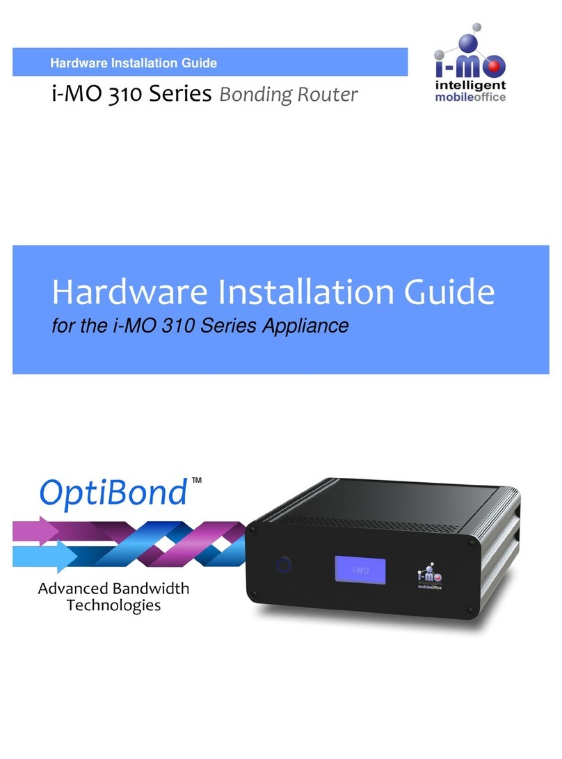 i-MO 310 Series installation guide