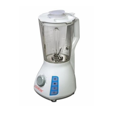 Clearline SOUP MAKER CUM BLENDER User manual