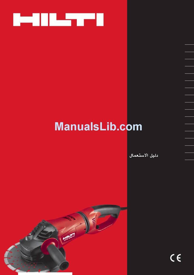 Makita dcg 230-d User manual