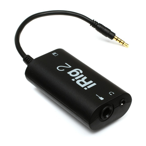 IK Multimedia irig 2 User manual