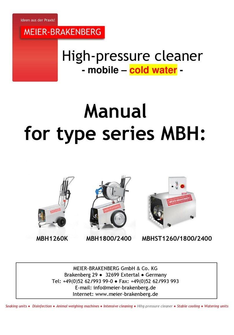 MEIER-BRAKENBERG MBH SERIES manual MEIER-BRAKENBERG MBH SERIES manual