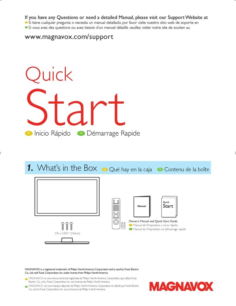 Magnavox 32MV304 F7 User manual