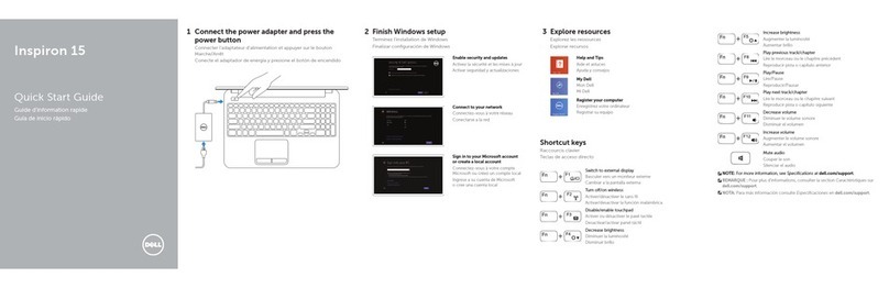 Dell Inspiron 3531 User manual