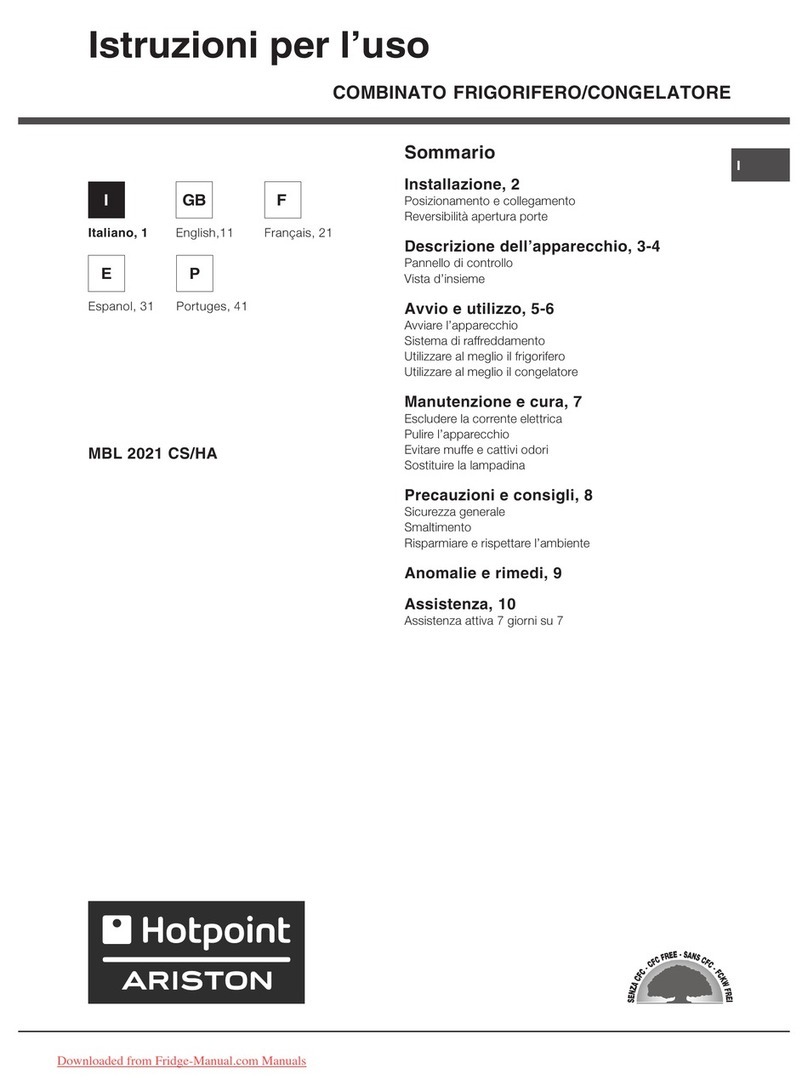 Hotpoint Ariston MBL 2021 CS/HA Instruction