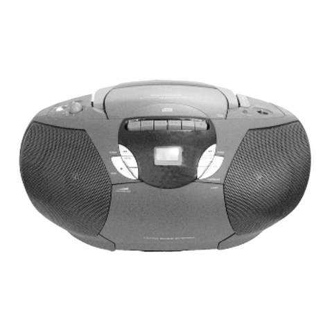 Grundig RR 300 CD User manual Grundig RR 300 CD User manual