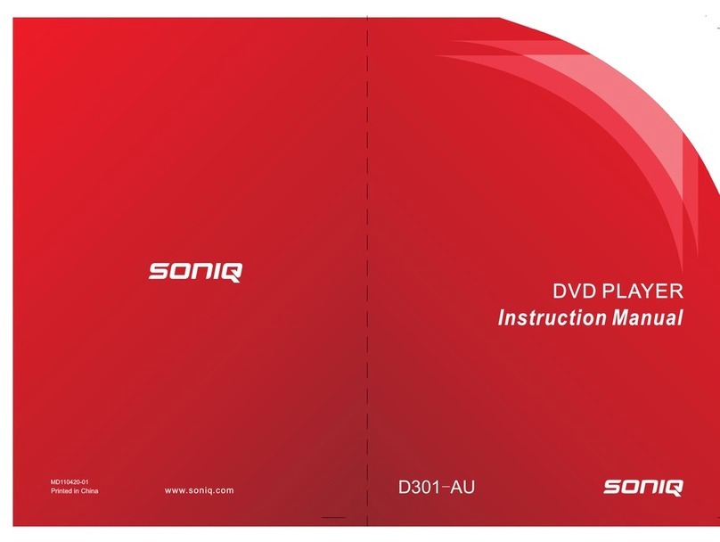 SONIQ D301-AU User manual
