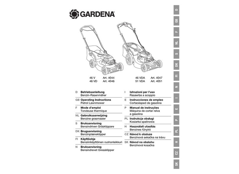 Gardena 46 VD operating instructions Gardena 46 VD operating instructions