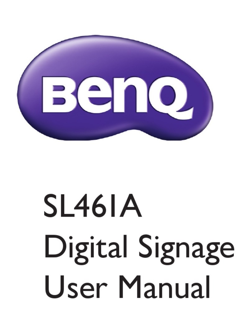BenQ SL461A User manual