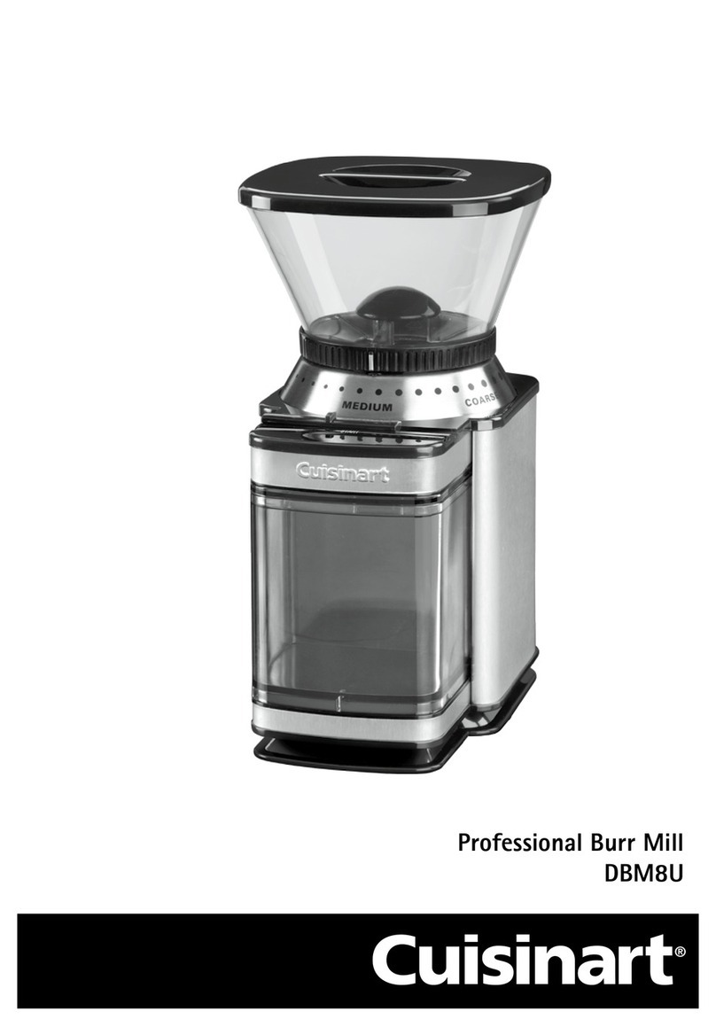 CUISINEART DBM8U manual