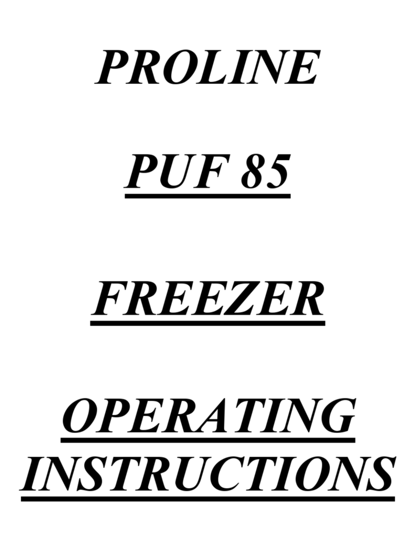 Proline PUF 85 operating instructions