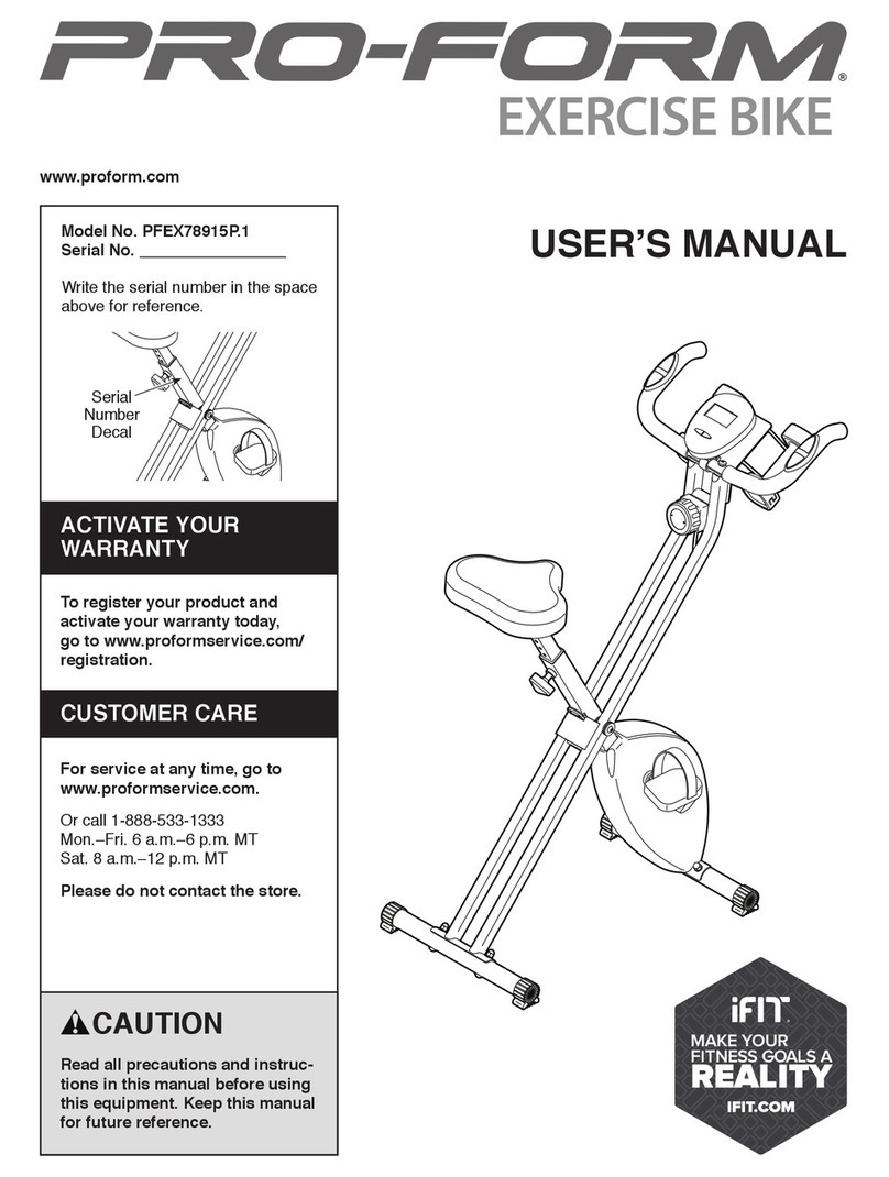 Pro-Form PFEX78915P.1 User manual