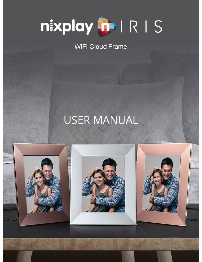 Nixplay WIFI CLOUD FRAME User manual