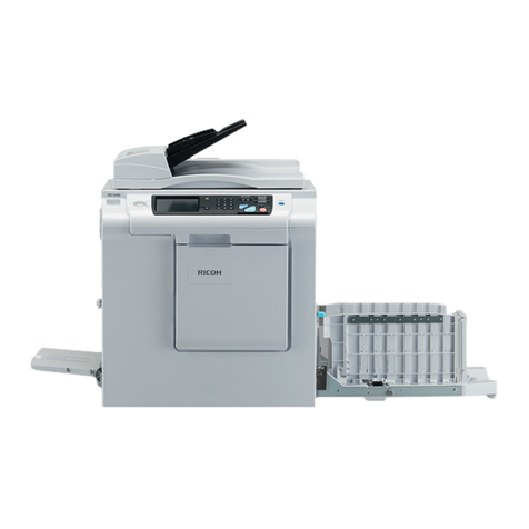 Ricoh DD 5450 User manual