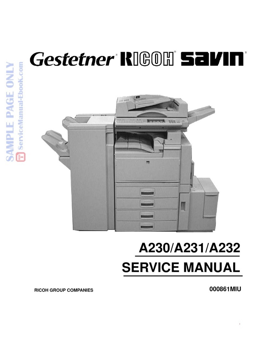 Ricon A230 Service manual