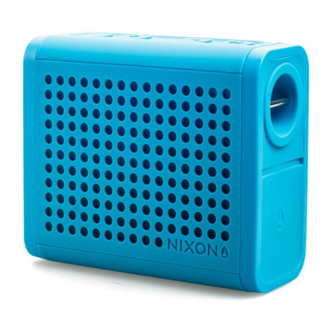 NIXON mini blaster user manual