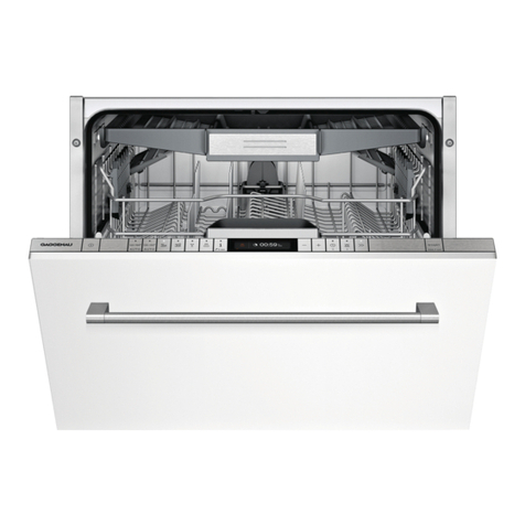Gaggenau DF 250 User manual