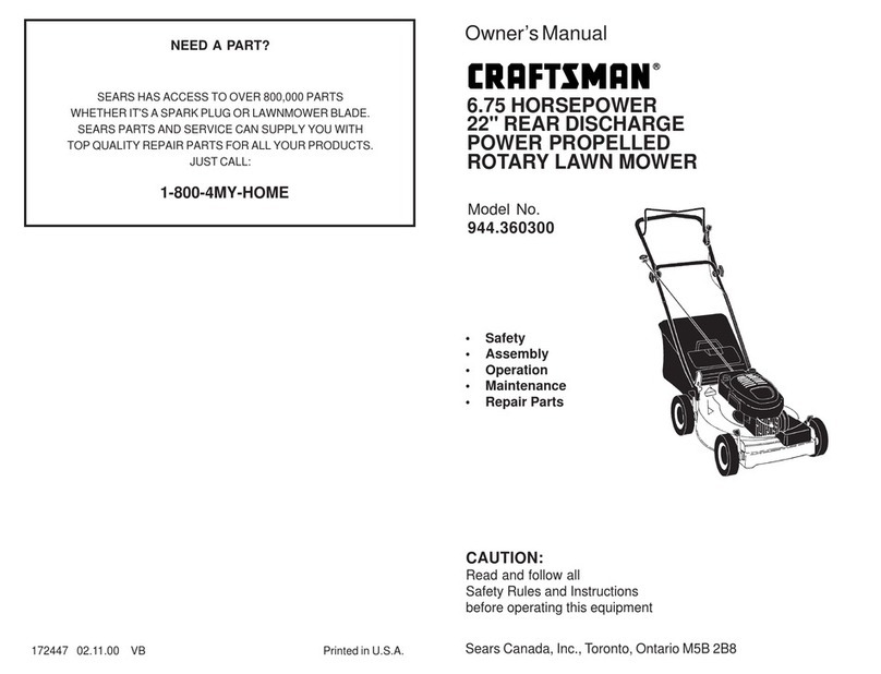 Craftsman 944.360300 User manual