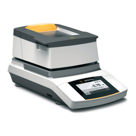 Sartorius MA37 User manual