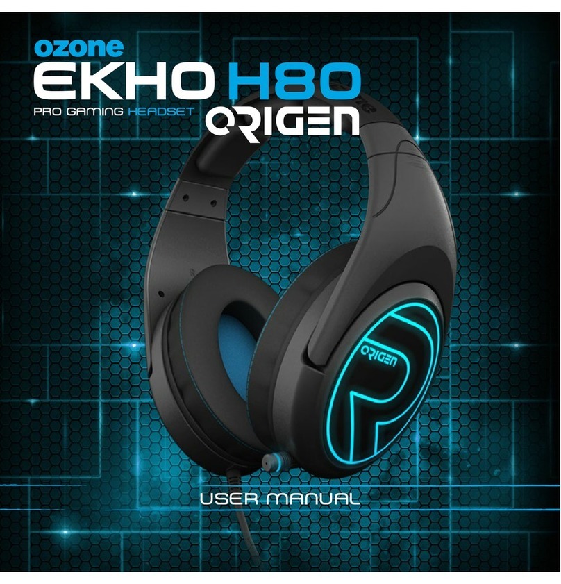 Ozone EKHO H80 User manual