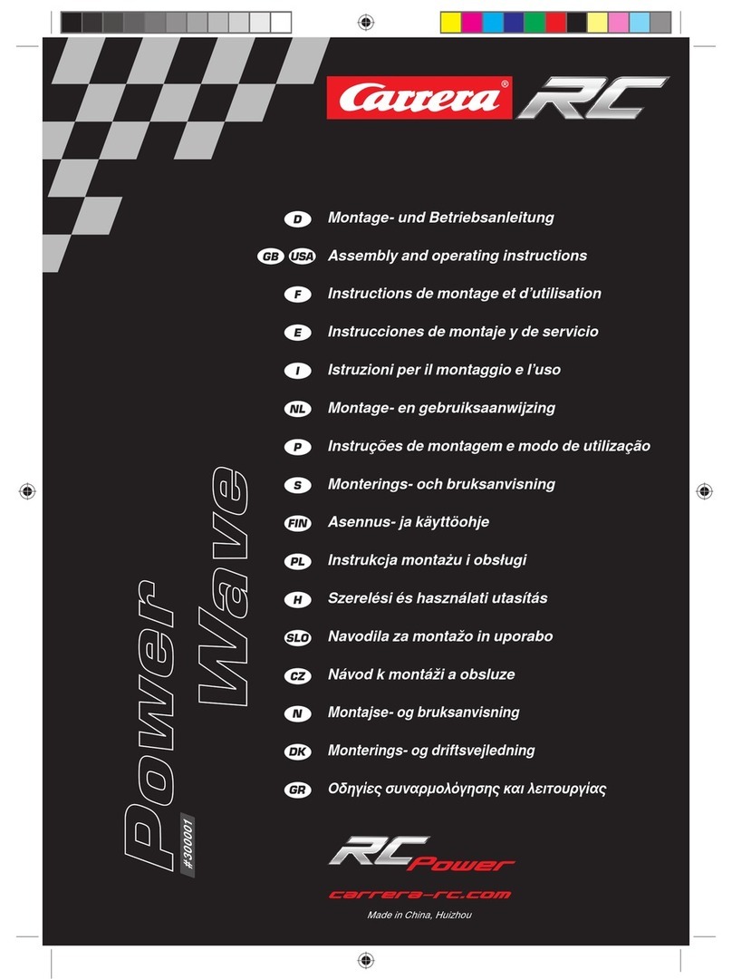 Carrera power wave User manual