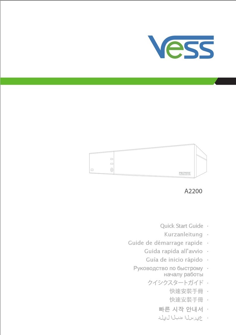 Promise Vess A2200 quick start guide