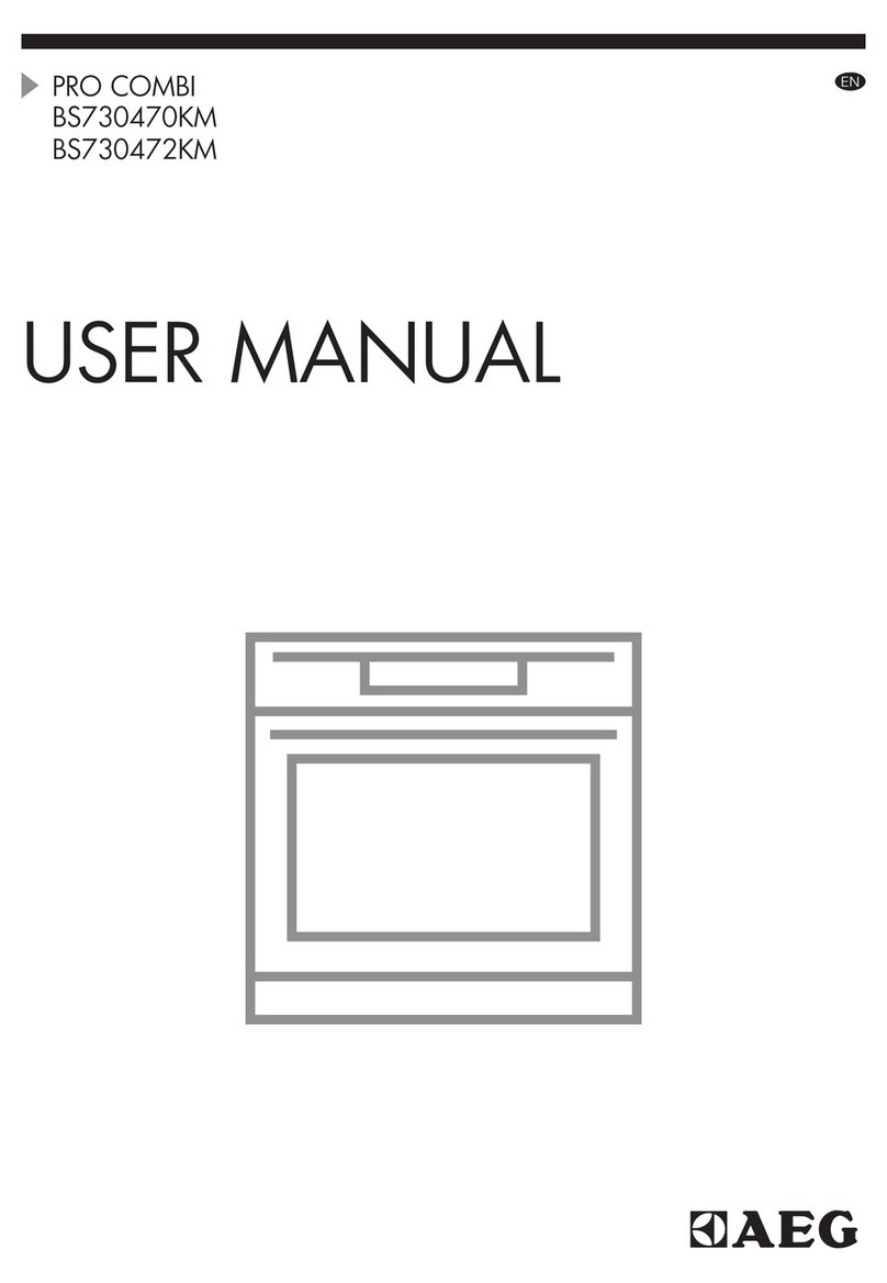 AEG PRO COMBI BS730470KM User manual