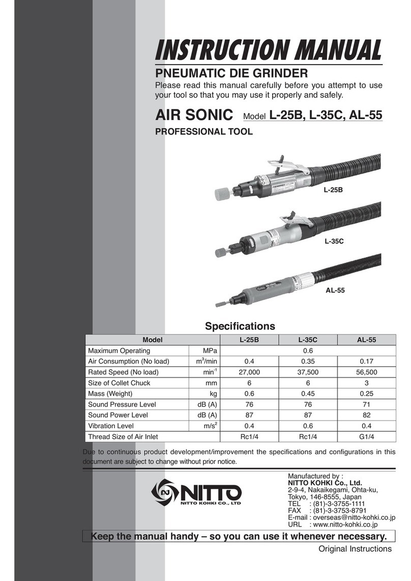 Nitto Kohki L-25B instruction manual