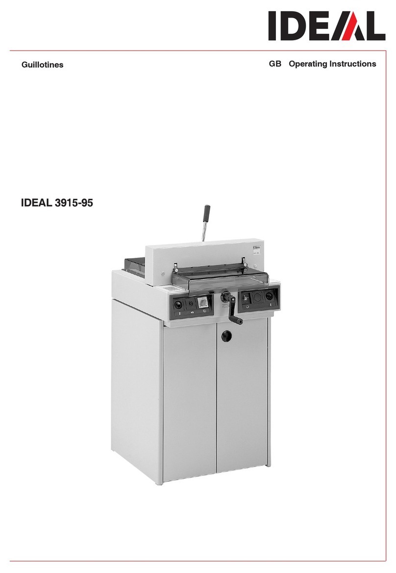 IDEAL 3915-95 operating instructions