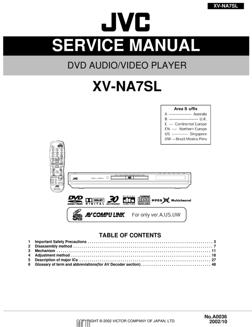 JVC XV-NA7SL User manual