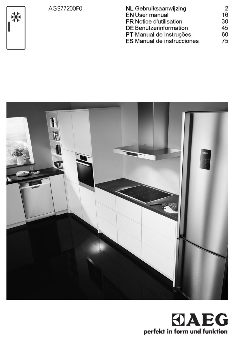 AEG AGS77200F0 User manual