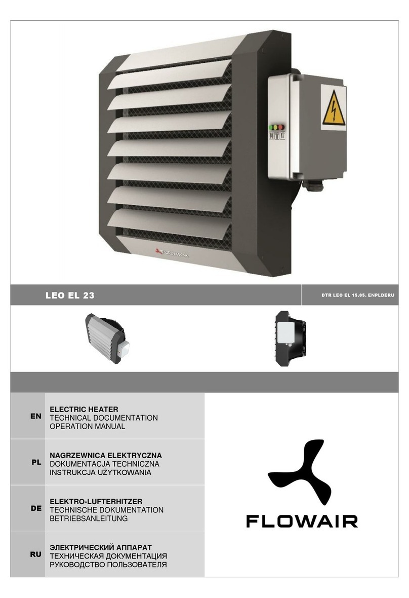 flowair LEO EL 23 Operation manual