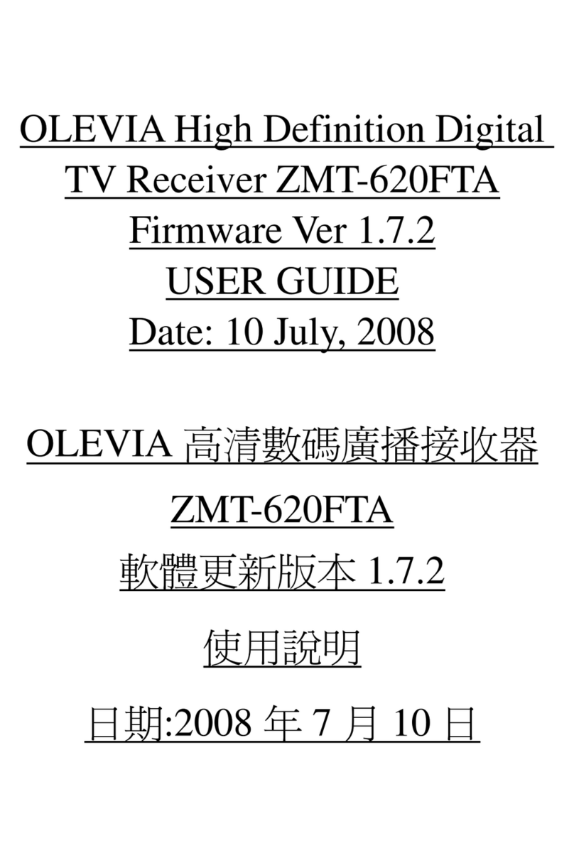 Olevia ZMT-620FTA user guide