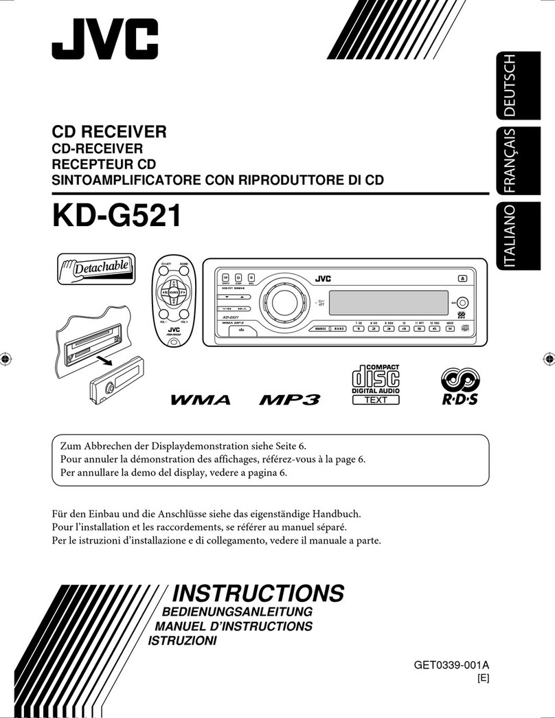 JVC KD-G521 instructions