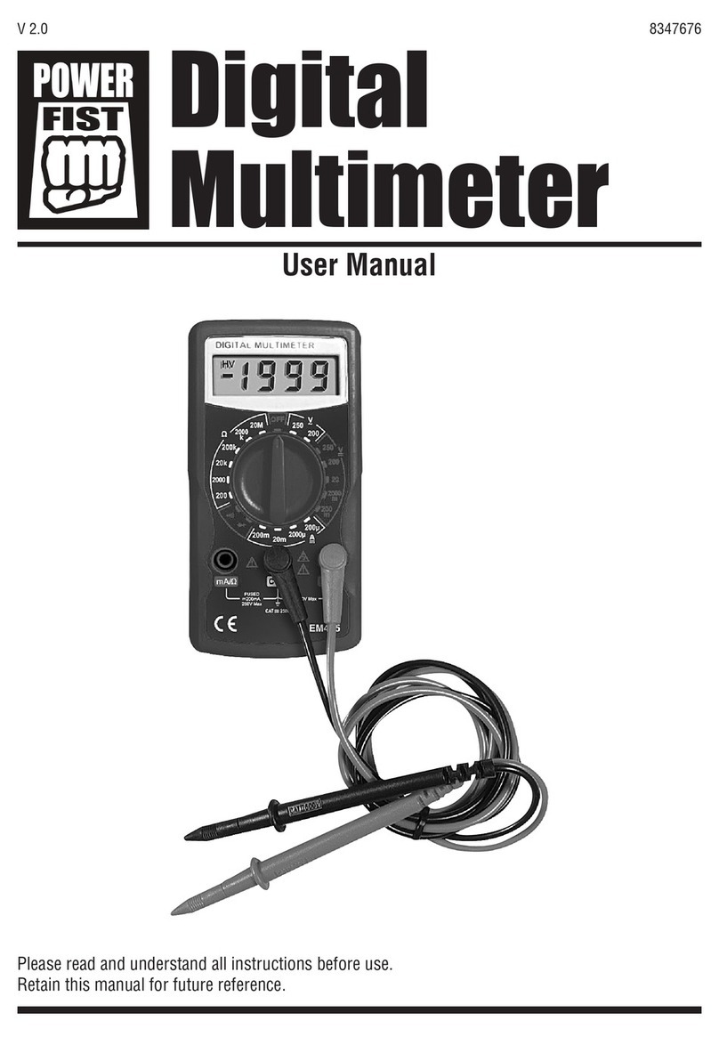 Power Fist 8347676 user manual