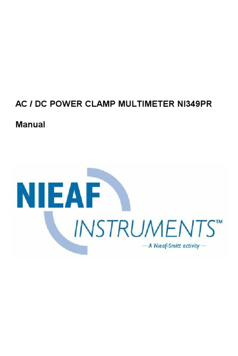 Nieaf Instruments NI349PR manual