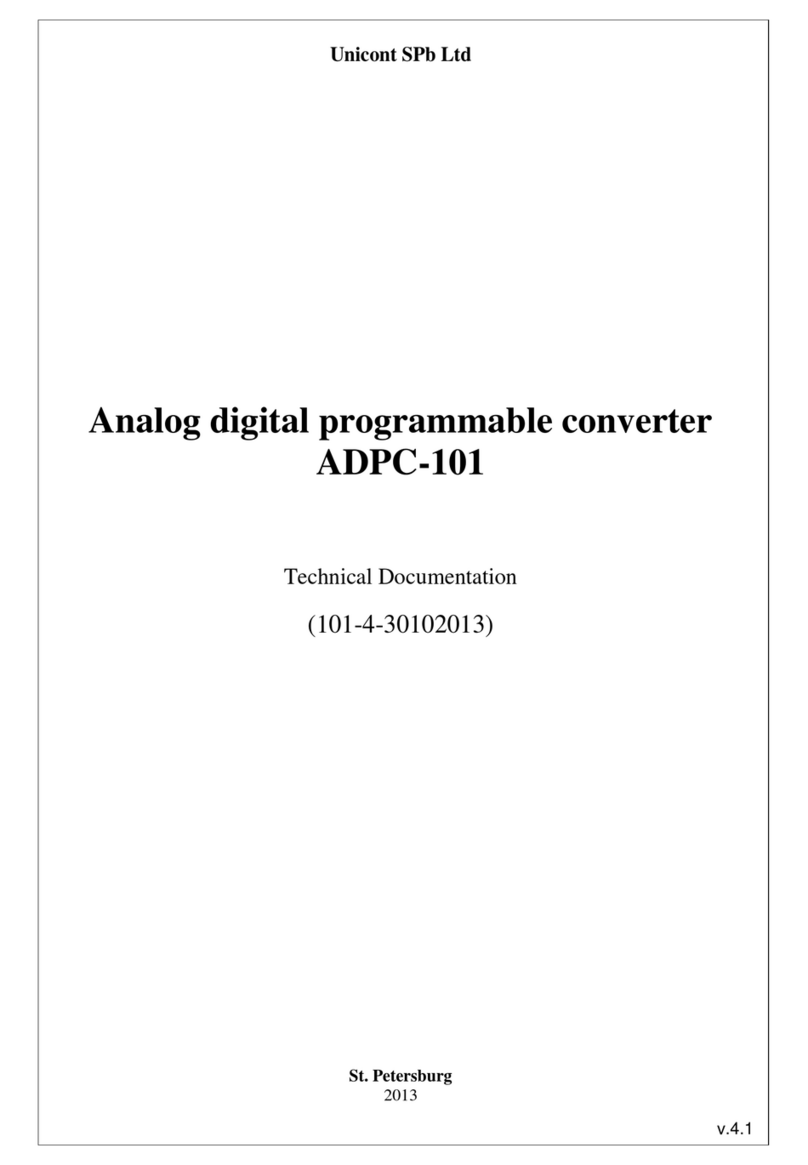 Unicont SPb ADPC-101 Guide