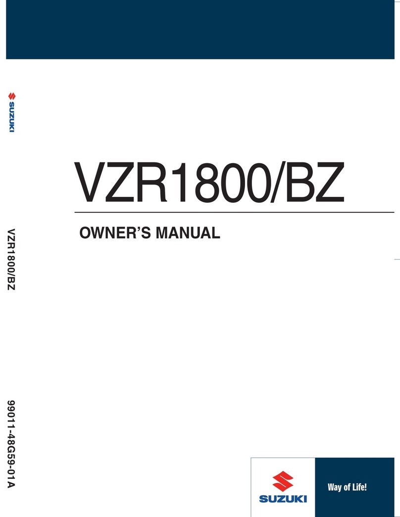 Suzuki VZR1800/BZ User manual