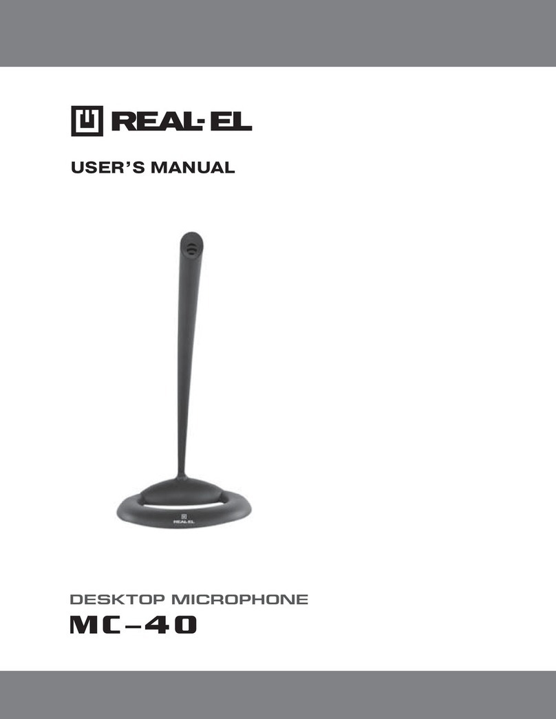 Real-El MC-40 user manual