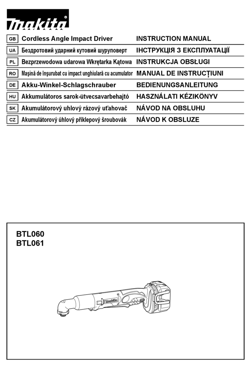 Makita BTL060 User manual