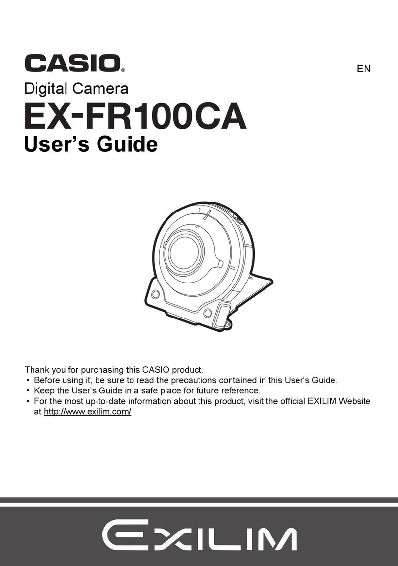 Casio EX-FR100CA user guide