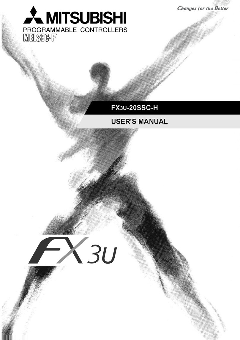 Mitsubishi FX3U-20SSC-H user manual