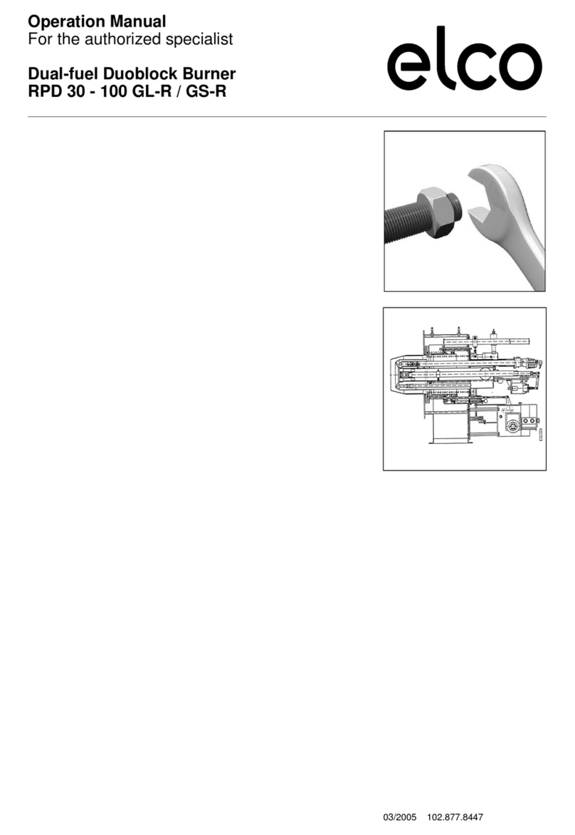 elco RPD 30 Operation manual