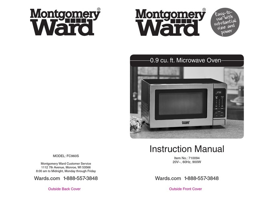 Montgomery Ward FC960S User manual Montgomery Ward FC960S User manual