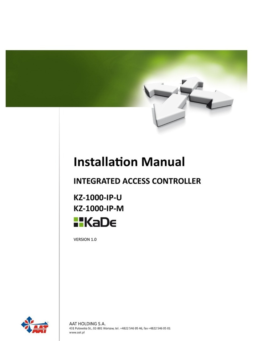 AAT KZ-1000-IP-U User manual