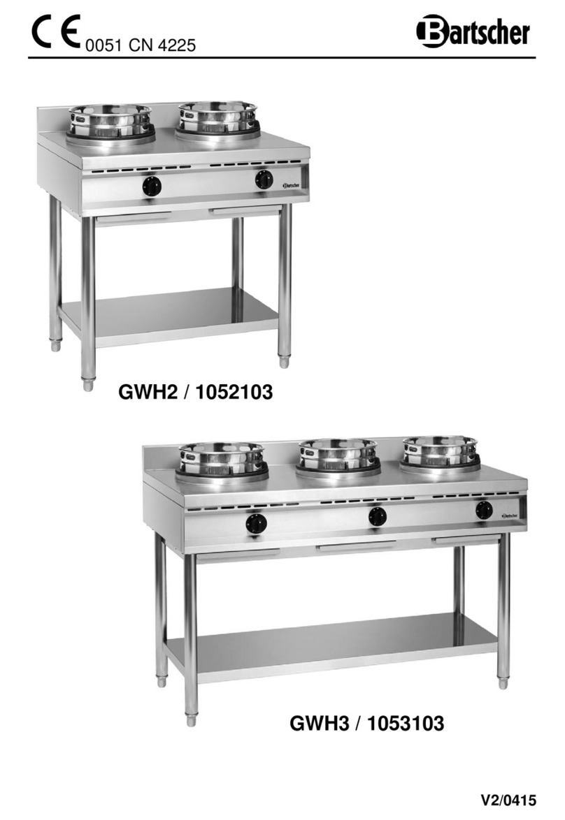 Bartscher GWH2 / 105210 Translation of the original instruction manual