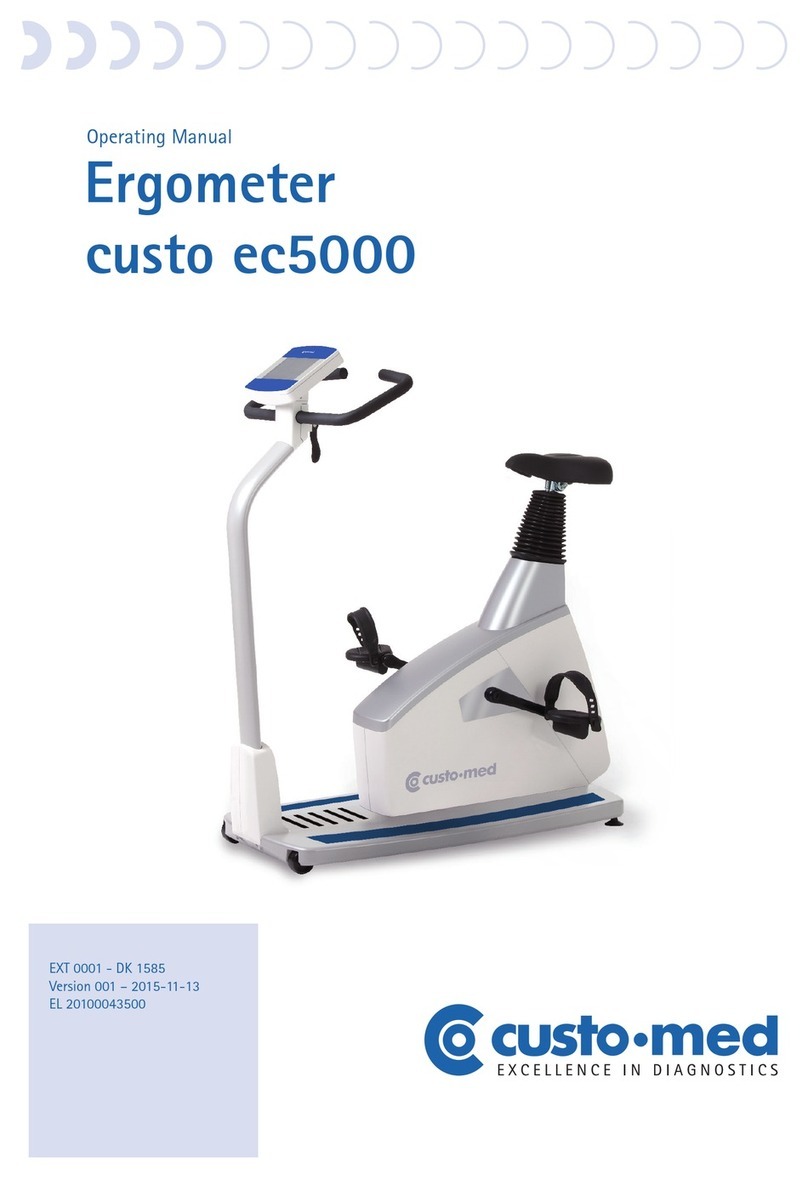 Custo Med Ergometer custo ec5000 operating manual