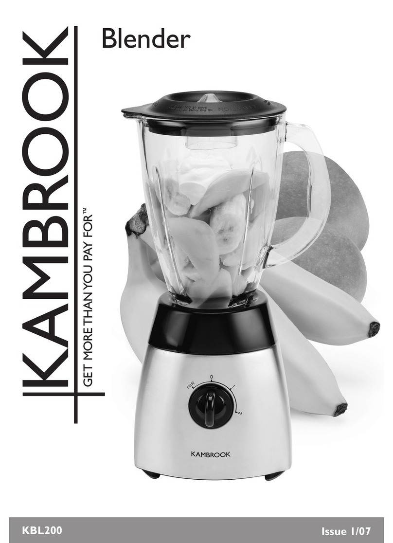 Kambrook KBL200 manual