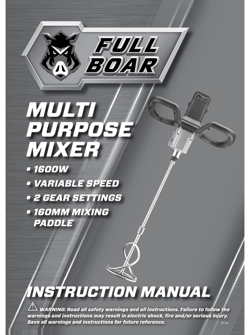 Full Boar FBT-1600 User manual